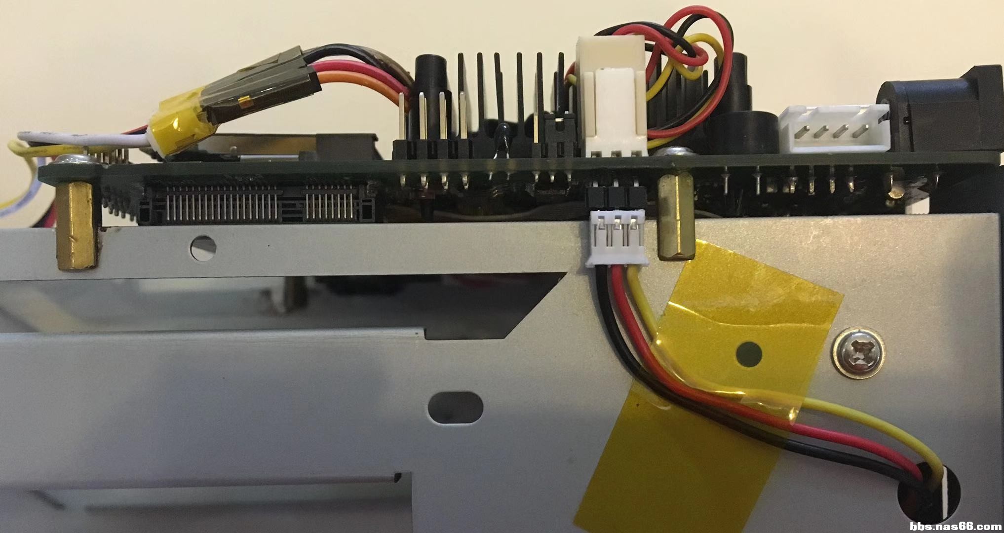 主板cpu风扇接口加魔盒原背板风扇电源接口（要焊接排针）