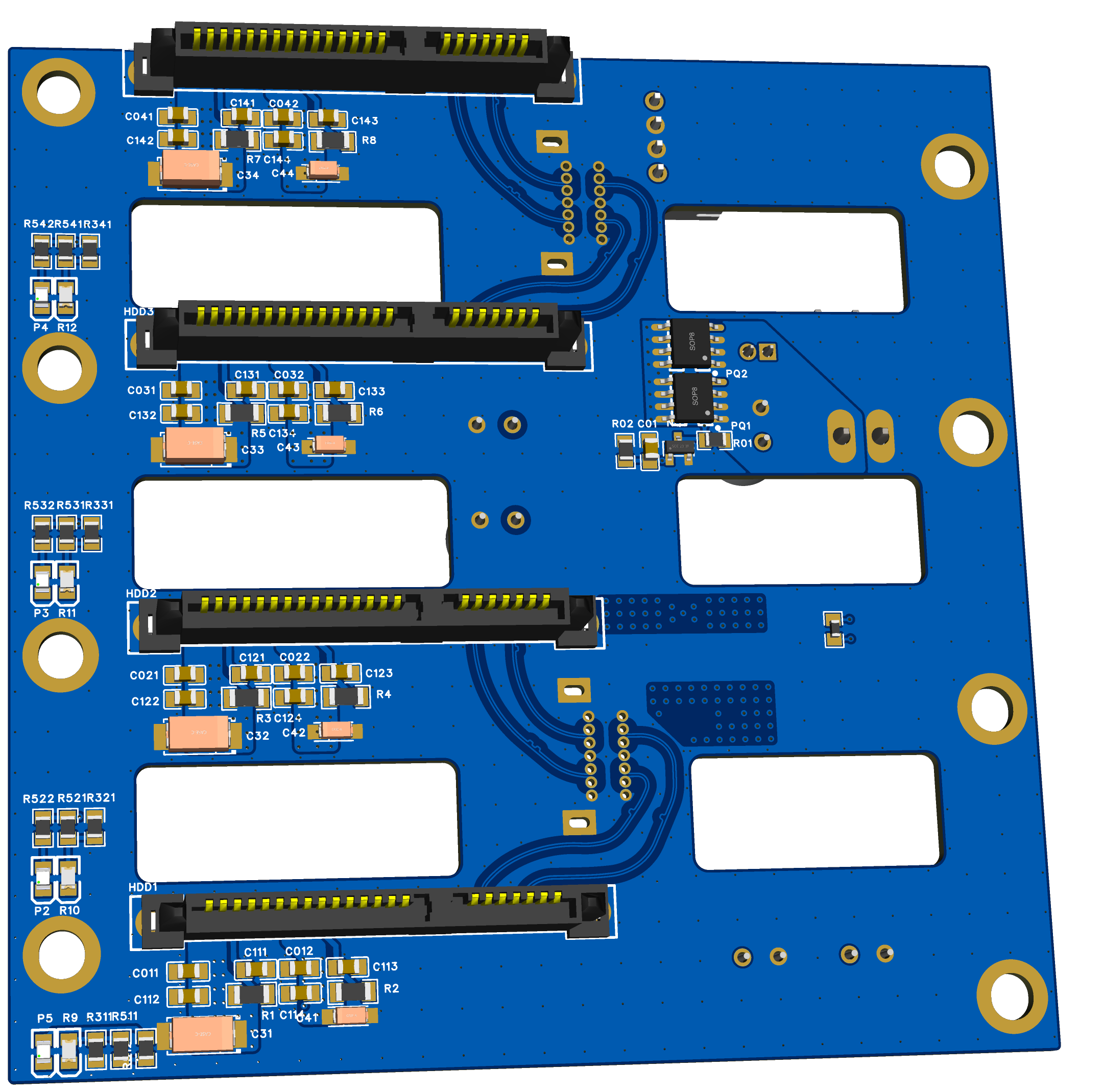 预充电阻热插拔保护版